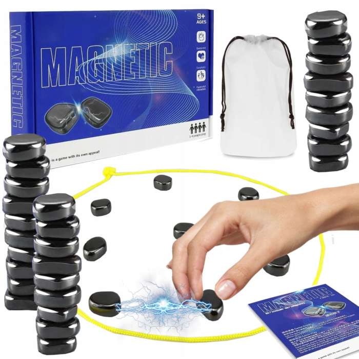 Joc Pietre Magnetice Magnetic Stones 30 Piese, Strategie 9 Ani+ [3]