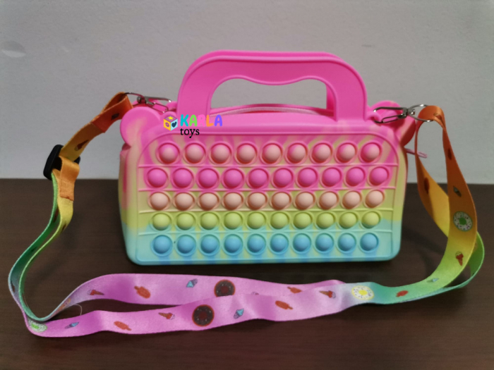 Joc Pop It Geanta de Umar Multicolora [2]