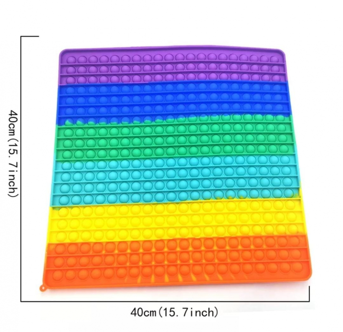 Joc Pop It Multicolor XXL Dreptunghi 50 cm Jumbo [3]