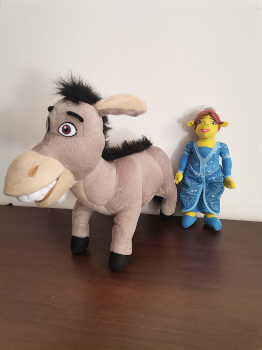 Set 2 Jucarii Plus Shrek Fiona si Magarusul Donkey [3]