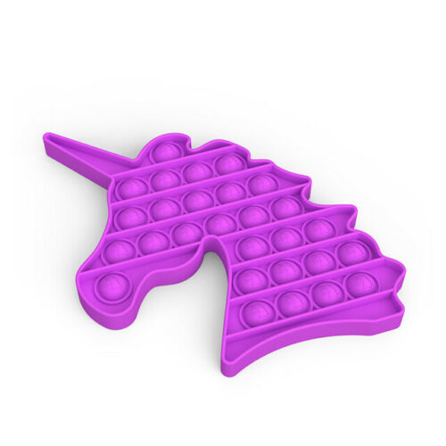 Joc senzorial Pop It Jucarie Push Pop Bubble fidget Unicorn cu bila [3]