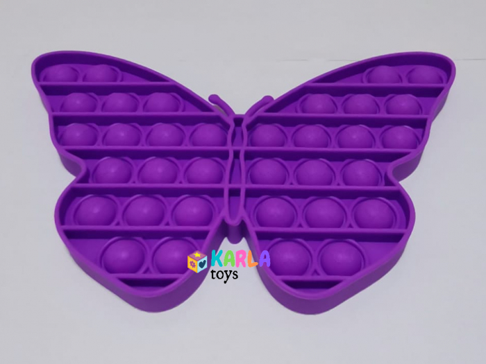 Joc senzorial Pop It Jucarie Push Pop Bubble fidget Fluture cu bila [2]