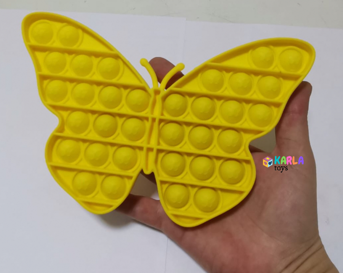 Joc senzorial Pop It Jucarie Push Pop Bubble fidget Fluture cu bila [2]