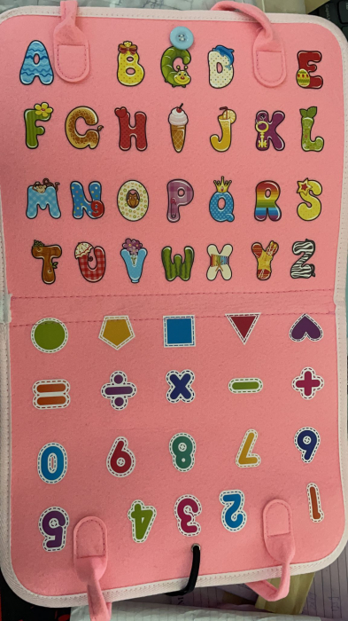 Mapa Montessori Senzoriala Busy Book - Joc Senzorial cu Activitati din Fetru [2]