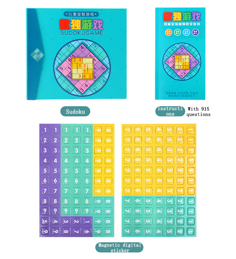 Joc de logica si matematica Sudoku Magnetic [2]
