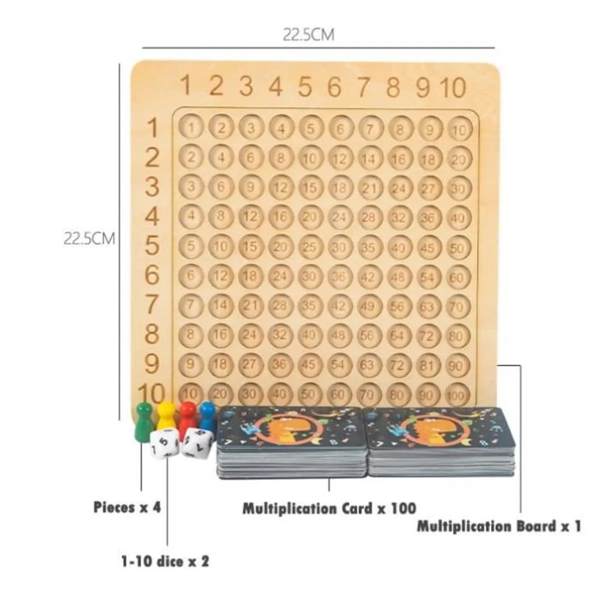 Joc Tabla de înmulțire Montessori invata matematica usor [4]