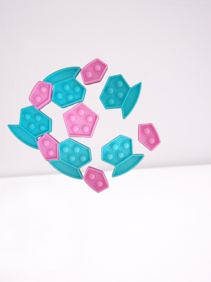 Joc Pop It Fidget Bubble Puzzle Minge [2]
