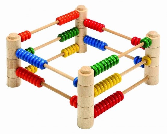 Abac Montessori din Lemn Multifunctional [6]