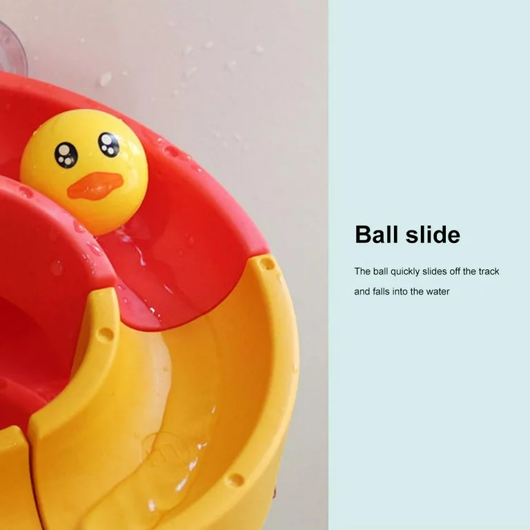 Jucarie Baie Toboganul Creativ - Rata cu Ventuza pentru Cada si Piscina 72 piese [6]