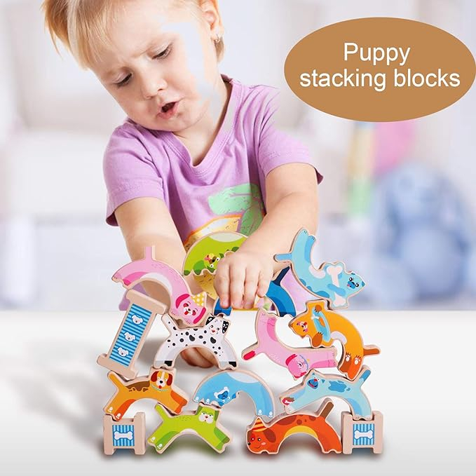 Joc de constructie si echilibru cu animale Montessori [5]