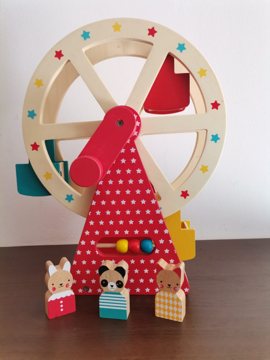 Jucarie de lemn Roata Ferris [2]