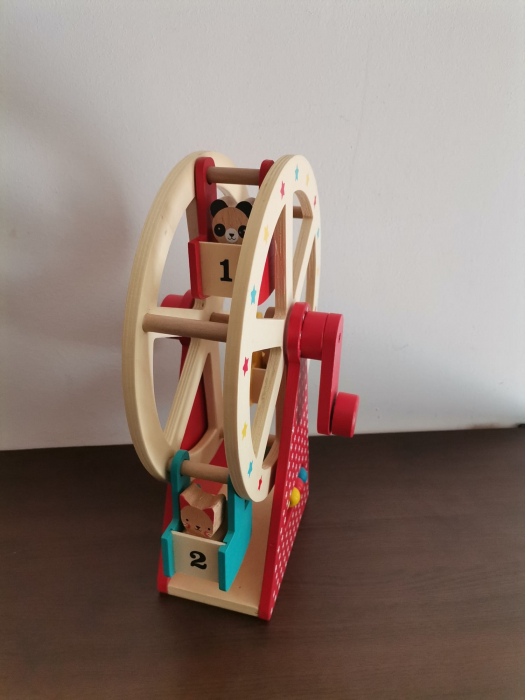 Jucarie de lemn Roata Ferris [3]