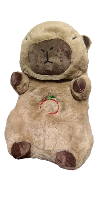 Jucarie de Plus Capybara cu Respiratie, Lumina si Muzica– 28 cm [3]