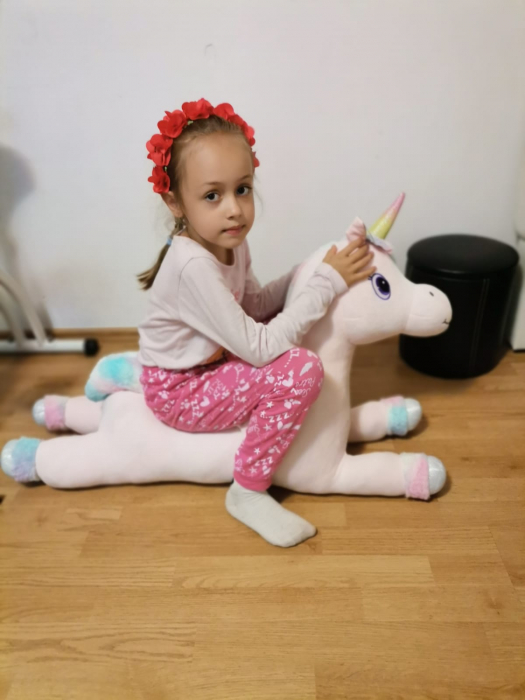 Jucarie de Plus copii Unicorn 100 cm [6]