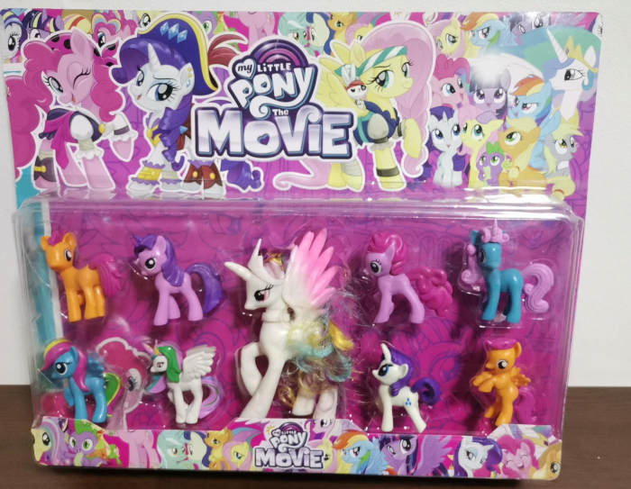 Set 9 Figurine Little Pony Movei [2]