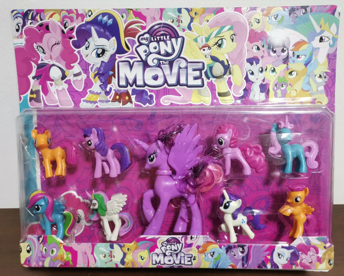 Set 9 Figurine Little Pony Movei [3]