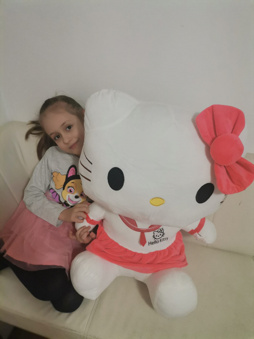 Jucarie de plus Pisicuta Hello Kitty  70 cm Jumbo [3]
