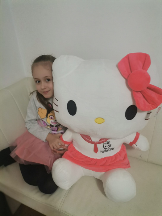 Jucarie de plus Pisicuta Hello Kitty  70 cm Jumbo [2]