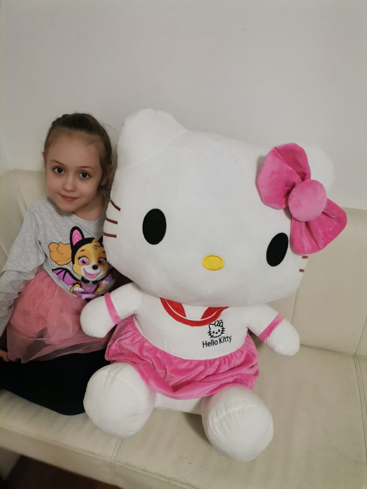 Jucarie de plus Pisicuta Hello Kitty  70 cm Jumbo [3]