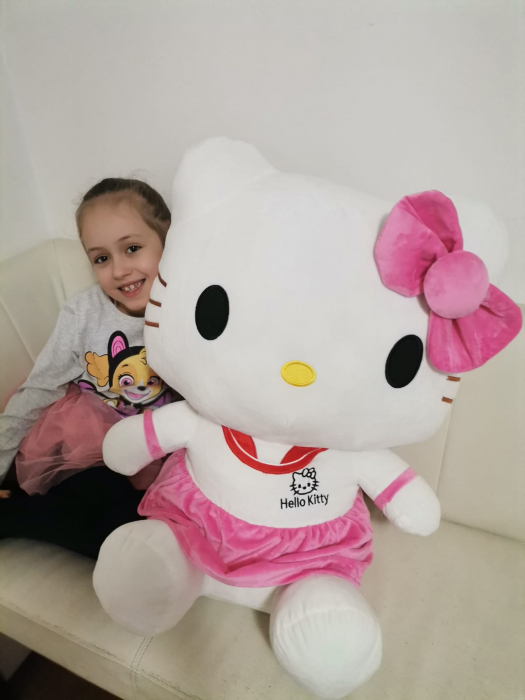 Jucarie de plus Pisicuta Hello Kitty  70 cm Jumbo [2]
