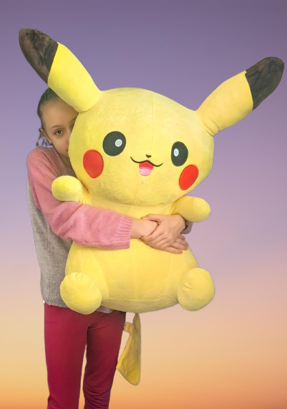 Jucarie de Plus Pikachu – Pokemon 90 cm [2]