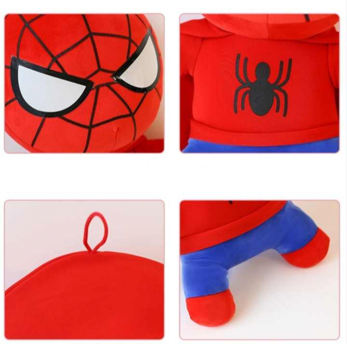 Jucarie de Plus Spiderman cu Hanorac – 28 cm [3]