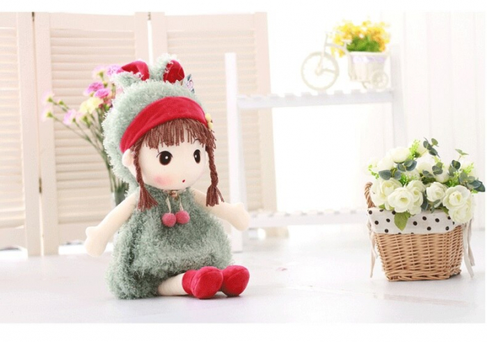 Papusa de Plus cu Rochita si coditeFairy Doll [5]