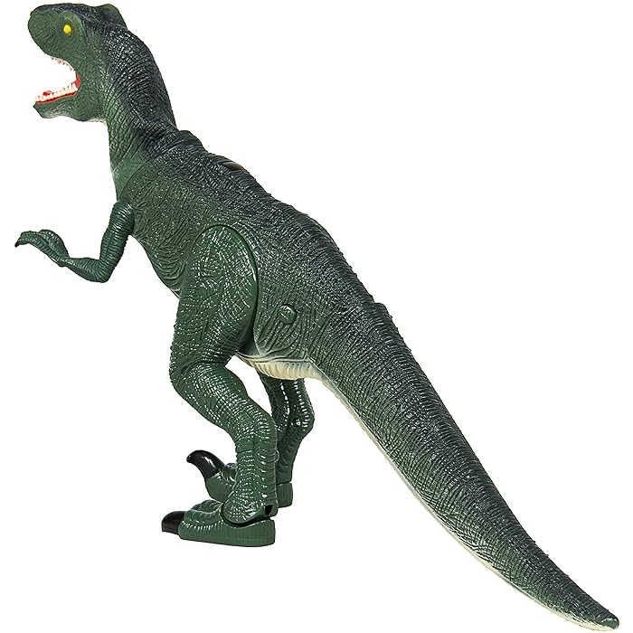 Dinozaur de jucarie cu lumini si sunete pe baza de baterie [2]