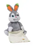 Jucarie interactiva Peekaboo Bunny cu batista 30 cm [2]
