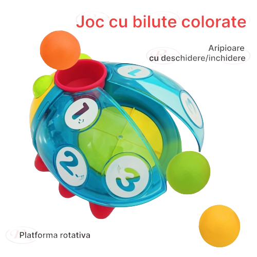 Jucarie Interactiva si Educativa Small Beetle cu Lumini si Sunete pentru Copii [4]