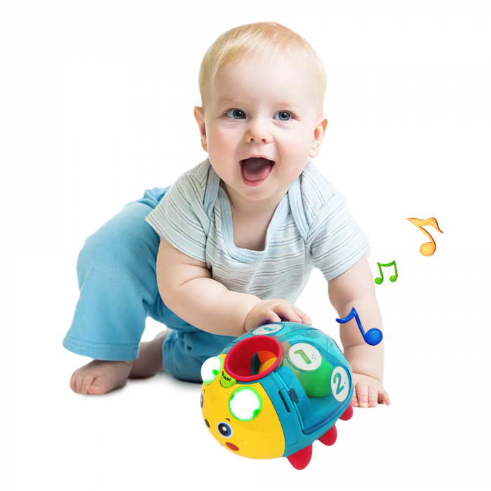 Jucarie Interactiva si Educativa Small Beetle cu Lumini si Sunete pentru Copii [6]