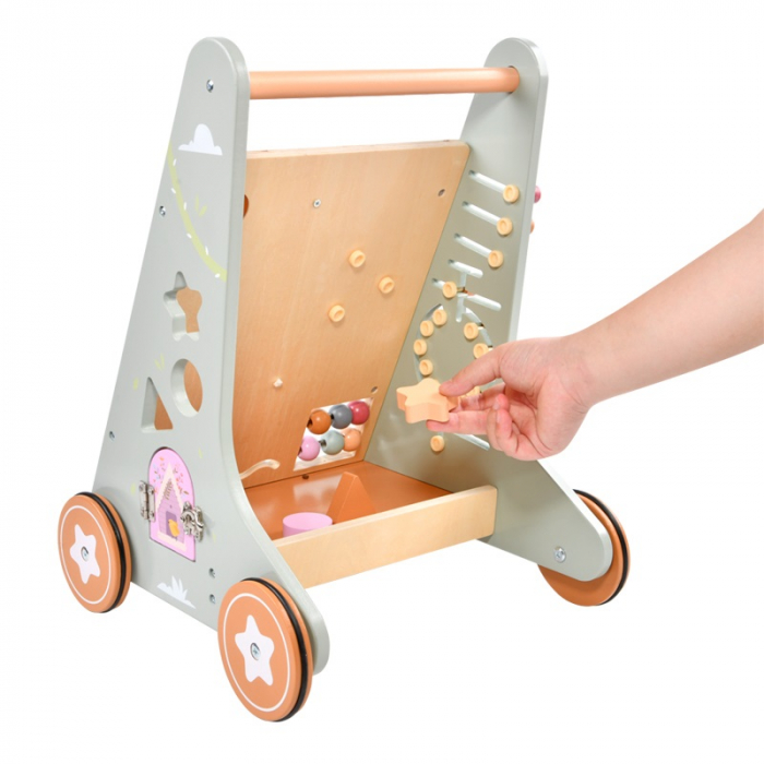 Jucarie Montessori Antepremergator din Lemn – Centru de Activitati pentru Copii [5]