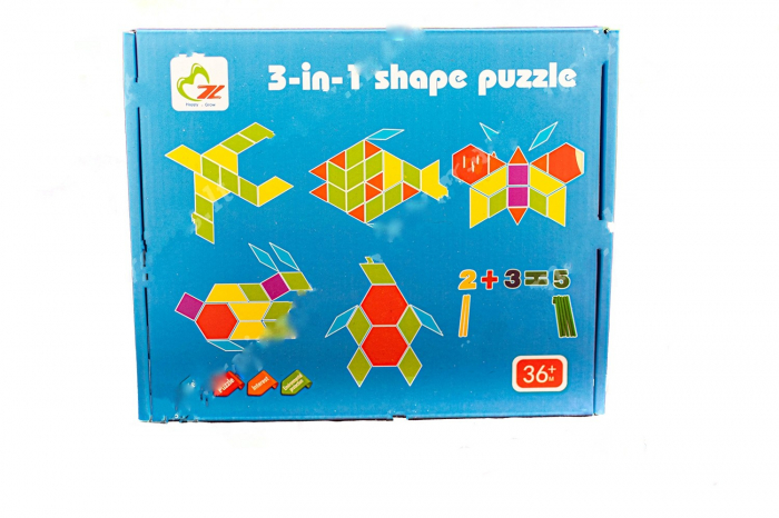 Jucarie Montessori cu elemente geometrice [3]