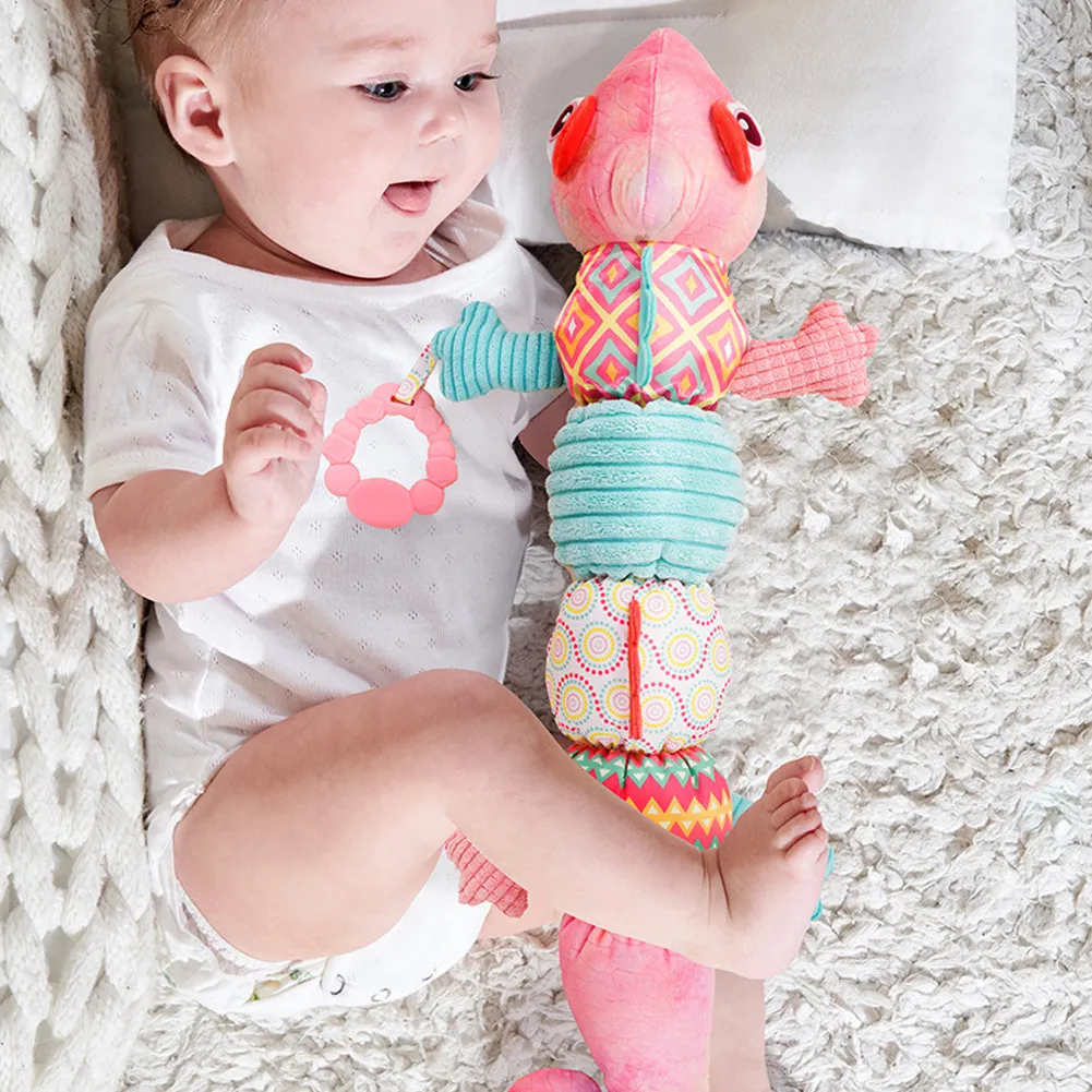 Jucarie Muzicala Din Plus Cameleon pentru bebe [4]