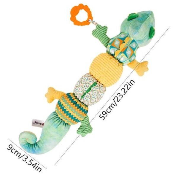 Jucarie Muzicala Din Plus Cameleon pentru bebe - verde [2]