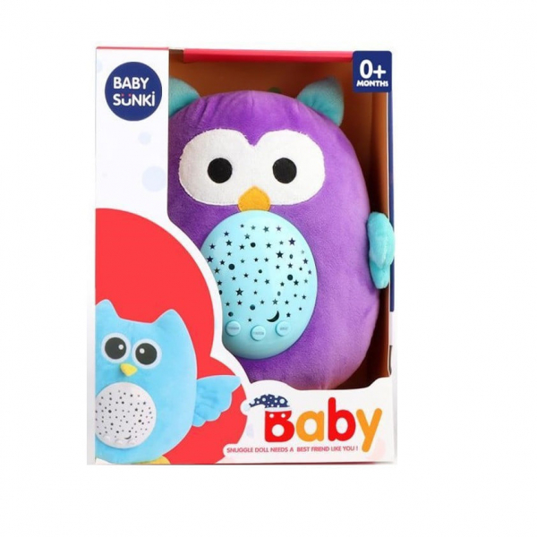 Jucarie plus bebelus cu muzica si proiector Animale Baby Snuki [3]