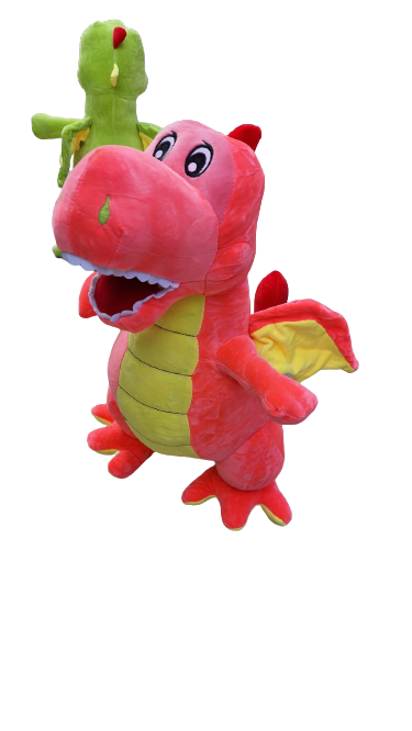 Jucarie Plus Mascota Dinozaur T-REX cu Aripi [4]