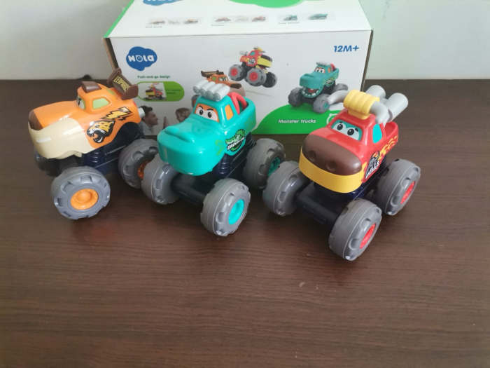 Jucarii Bebe Masinute Camioane Monster Trucks Hola Toys [1]
