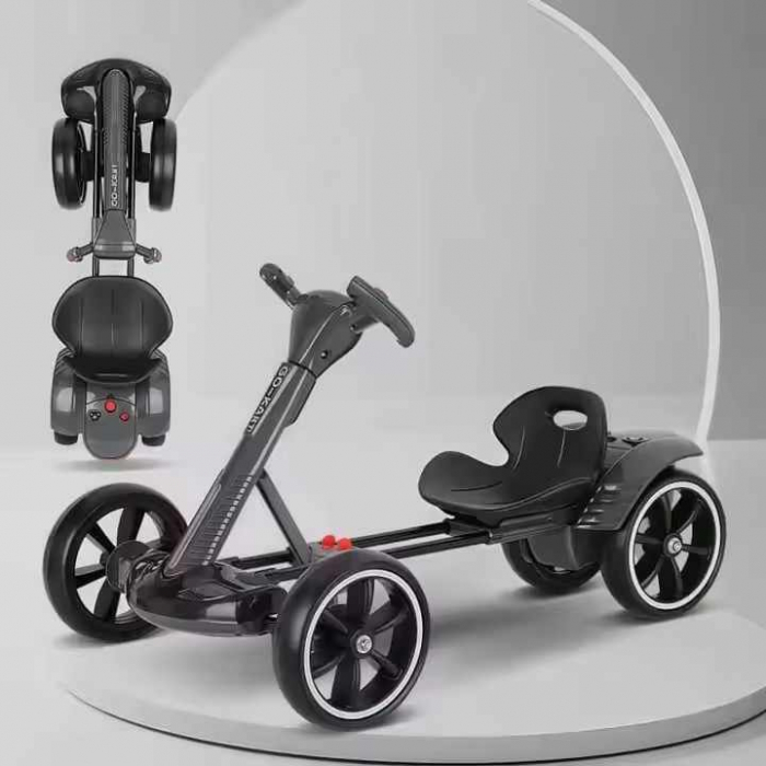 Kart Electric Pliabil 6V cu Functii si USB Negru [1]