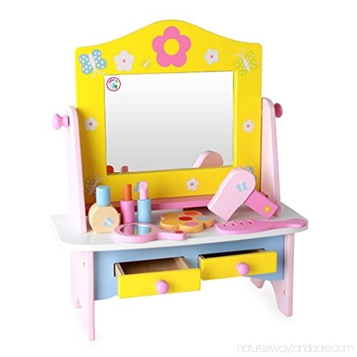 Masuta de Toaleta din Lemn cu Accesorii Dresser [5]