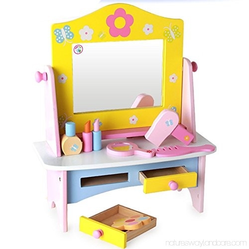 Masuta de Toaleta din Lemn cu Accesorii Dresser [6]