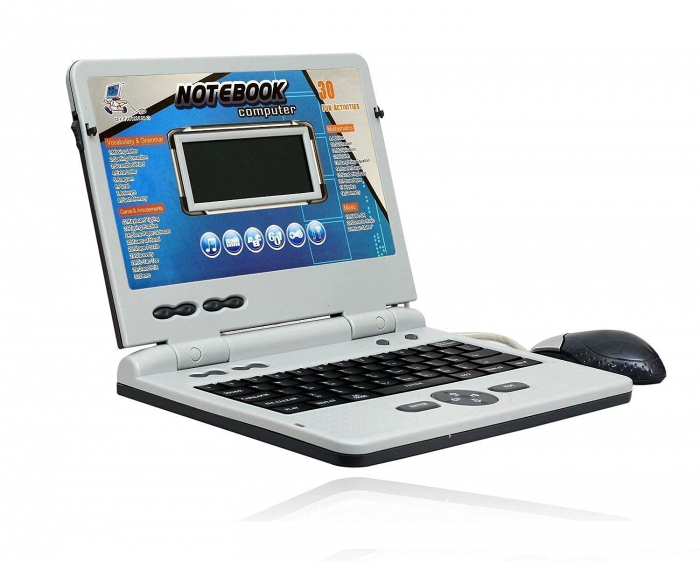 Laptop Interactiv pentru Copii cu 30 de activitatii Gri [2]