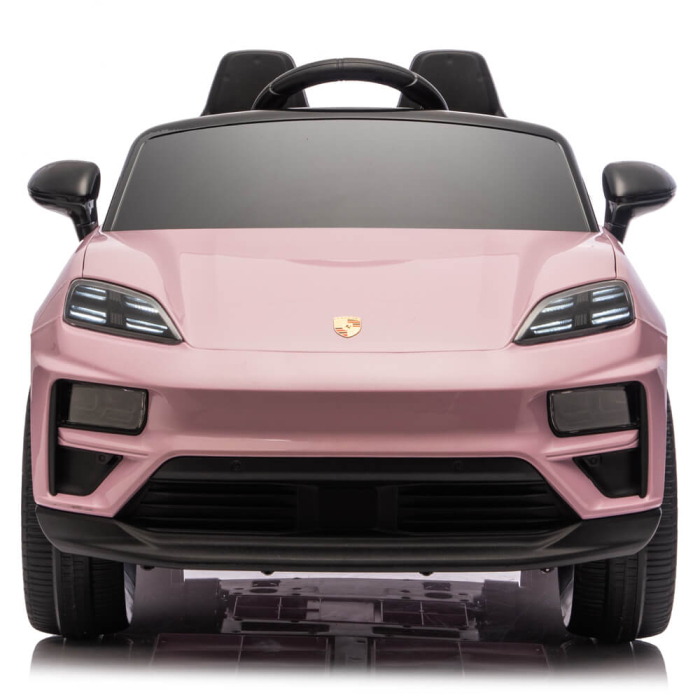 Masinuta Electrica Copii Porsche Macan Turbo Roz 12V, Telecomanda, EVA [2]