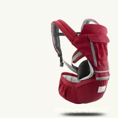 Marsupiu Ergonomic Bebe 0-36 luni – 12 Moduri Purtare -Rosu [1]