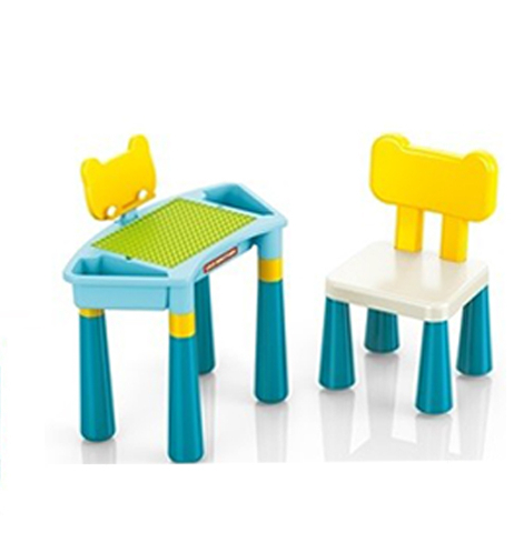 Masuta tip Lego cu scaun si suport Carte [1]