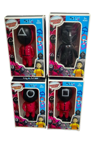 Set 4 Figurine Squid Game – Gardieni si Frontman [1]