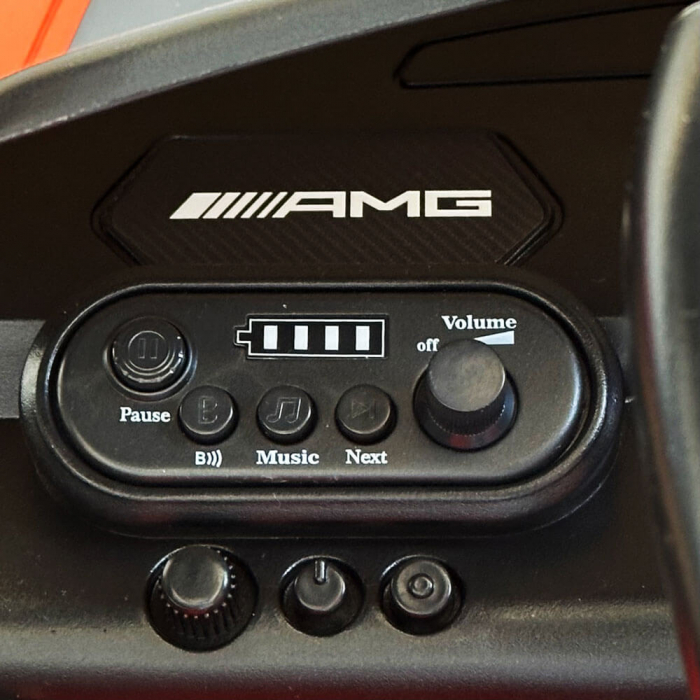 Masinuta electrica Mercedes GT3 12V Roti EVA  si Telecomanda [3]