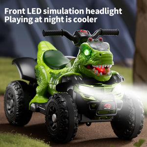 ATV Electric Dinozaur 6V pentru Copii, cu Lumina LED Muzica [5]