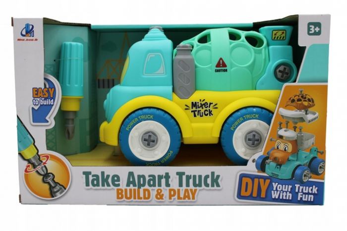 Masinuta de asamblat Diy Your Truck pentru copii [2]