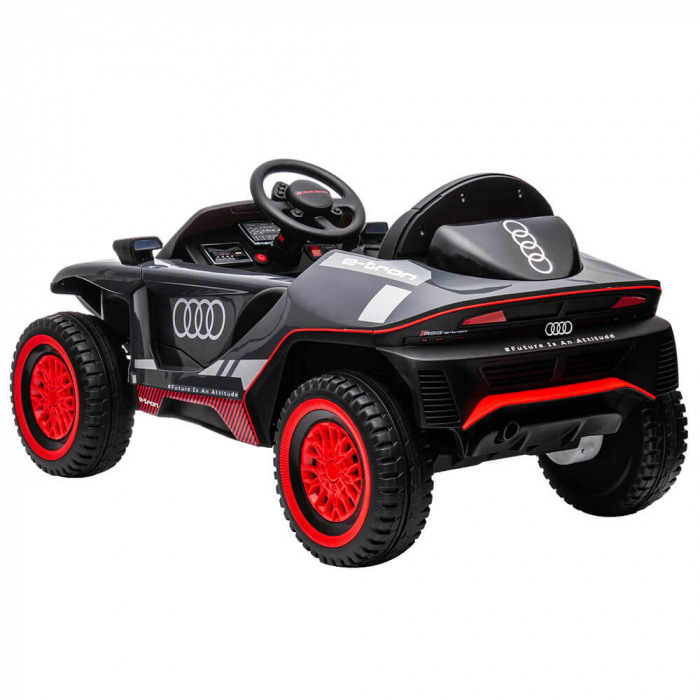 Masinuta electrica Audi RS Q e-tron Dakar  pentru copii 12 V Rotii Spuma EVA  si Rumenti Telecomanda [2]